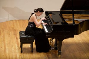 Manhattan School of Music Faculty member Kariné Poghosyan performs in Greenfield Hall